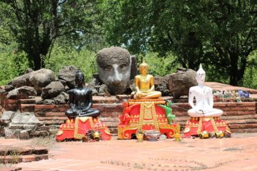 ワットコークプラヤーラーム（วัดโคกพระยาราม・Wat Khok Phrayaram）/ タイで最も有名な女性「シースリヨータイ王妃」が参戦したビルマとの戦に縁のある仏教寺院遺跡